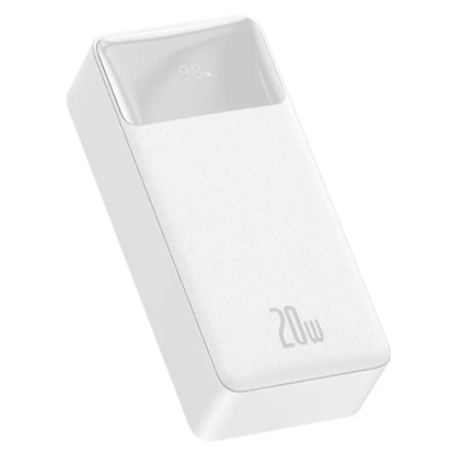 Изображение Baseus Bipow Digital Display Power Bank 20W 30000mAh White