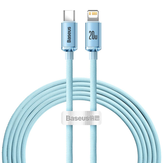 Изображение Baseus cable Crystal Shine USB-C - Lightning 2,0 m