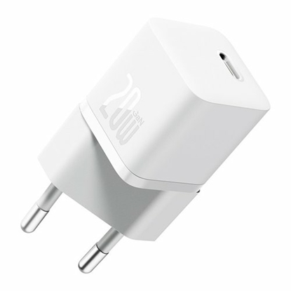 Picture of Baseus Charger Mini wall charger GaN5 20W (white)