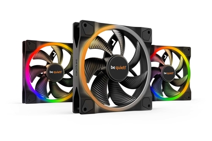 Изображение be quiet! Light Wings 140mm ARGB PWM Fan Black 3 Pack