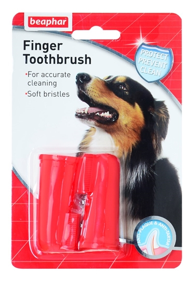 Изображение Beaphar Thimble Toothbrush for Dogs