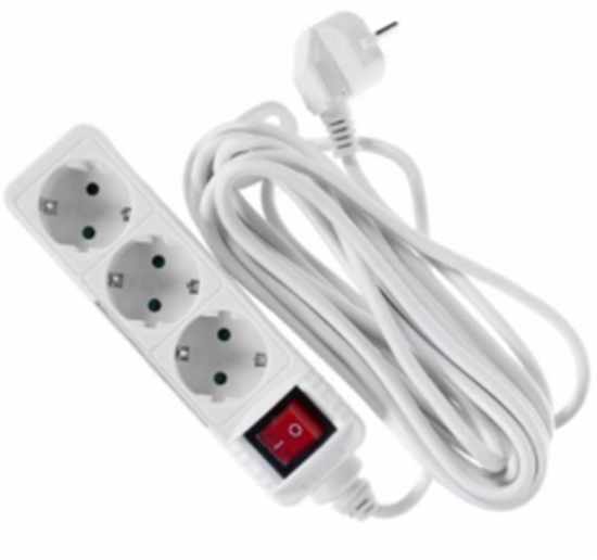 Picture of Bellight Extension cord with 3 sockets 3m