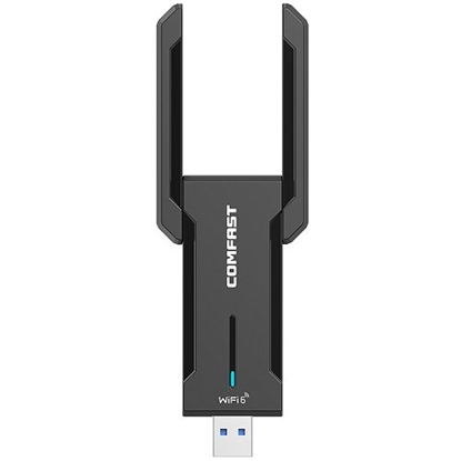 Picture of Karta sieciowa Comfast Comfast WiFi-USB adapteris, 5374Mbps, 2.4GHz, 5GHz, 6GHz