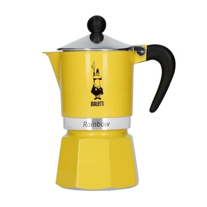 Изображение Bialetti Rainbow 3TZ yellow cafe 140 ml