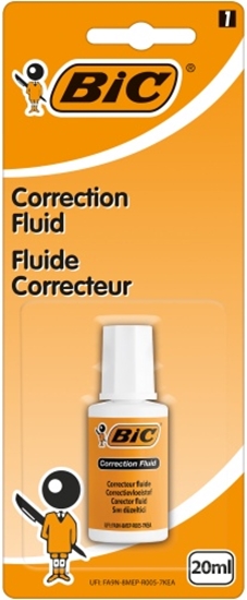 Picture of Bic Correction Fluid 20 ml, Blister of 1 pcs. 9184701