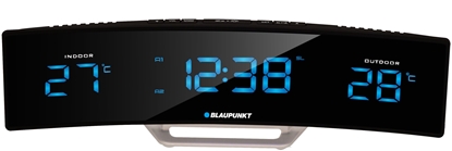 Attēls no Blaupunkt CR12BK radio Clock Digital Black, Silver