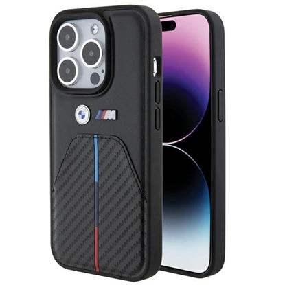 Picture of BMW BMHCP15L22NSTB Back Case for Apple iPhone 15 Pro