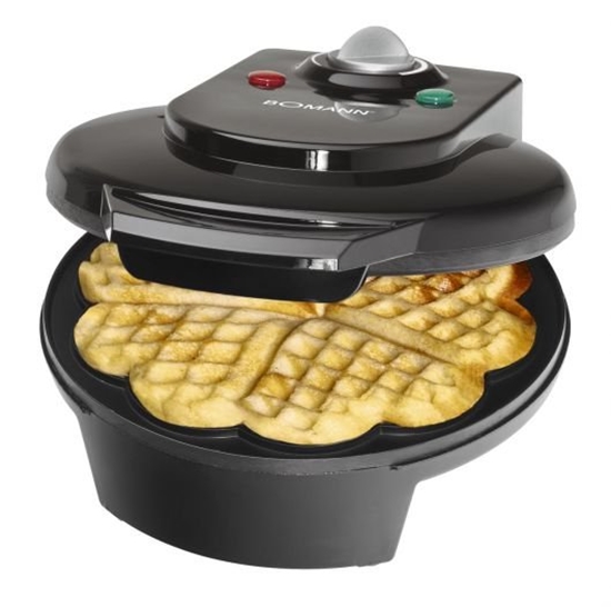 Picture of Bomann WA 5018 CB black Heart Waffle Maker