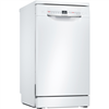 Изображение Bosch | Dishwasher | SPS2HMW58E | Free standing | Width 45 cm | Number of place settings 10 | Number of programs 6 | Energy efficiency class E | Display | AquaStop function | White