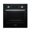 Picture of Bosch | Oven | HBF133BA0 | 66 L | Electric | EcoClean | Knobs | Height 59.5 cm | Width 59.4 cm | Black