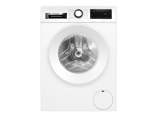 Изображение Bosch | Washing Machine | WGG246ZLSN | Energy efficiency class A | Front loading | Washing capacity 9 kg | 1600 RPM | Depth 59 cm | Width 60 cm | LED | Steam function | White