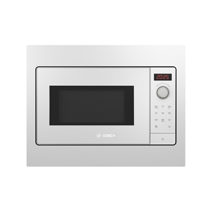 Attēls no BOSCH Built in Microwave BFL523MW3, 800W, 20L, White color/Damaged package