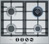 Изображение Bosch Serie 6 PCH6A5B90 hob Stainless steel Built-in 60 cm Gas 4 zone(s)