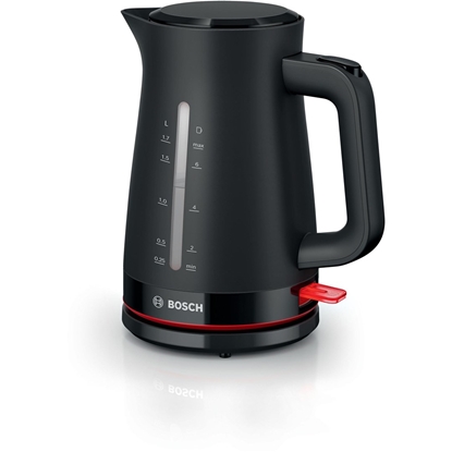 Attēls no Bosch TWK3M123 electric kettle 1.7 L 2400 W Black