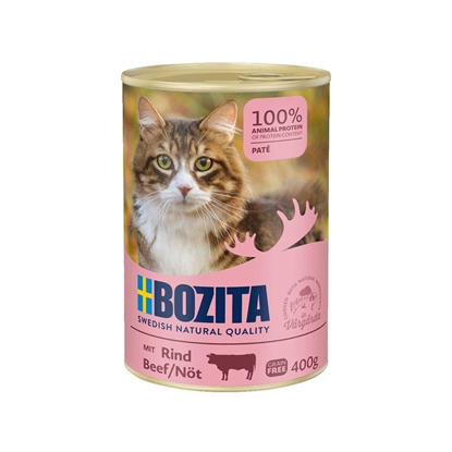 Изображение BOZITA Beef Pate - wet cat food - 400g