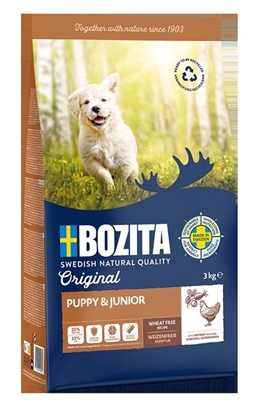 Picture of BOZITA Original Puppy & Junior Chicken - dry dog food - 3kg