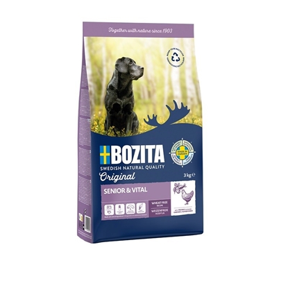 Изображение BOZITA Original Senior & Vital Chicken - dry dog food - 3kg