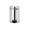 Picture of BRABANTIA atkritumu tvertne ar pedāli NewIcon, 3 l, Brilliant Steel