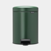 Изображение BRABANTIA atkritumu tvertne ar pedāli NewIcon, 5 l, Pine Green