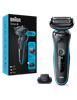 Picture of Braun Series 5 51-M1200s Foil shaver Trimmer Black, Blue