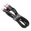 Picture of Kabelis Baseus USB2.0 A - IP lightning, 1 m, QC3.0 su nailoniniu šarvu Cafule raudonas/juodas