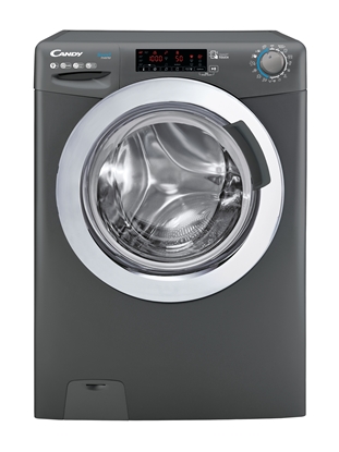 Attēls no Candy | Washing Machine | CSS169TWMCRE/1-S | Energy efficiency class A | Front loading | Washing capacity 9 kg | 1600 RPM | Depth 53 cm | Width 60 cm | Display | LCD | Steam function | Near Field Communication (NFC) | Anthracite