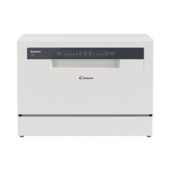 Изображение CANDY Table Top Dishwasher CP 6E51LW, Width 55 cm, Energy class E, White