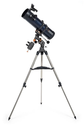 Picture of Celestron Astromaster 130EQ Reflector 33x Black, Blue, Grey