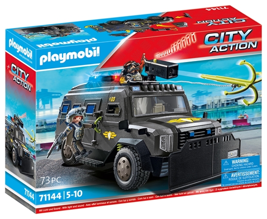 Изображение PLAYMOBIL CITY ACTION Specialiųjų pajėgų visureigis 71144