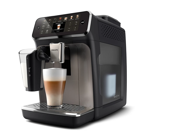 Picture of Philips Coffee Maker | EP4449/70	4400 Series | Pump pressure 15 bar | Built-in milk frother | Fully Automatic | 1500 W | Black