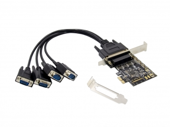 Picture of CONCEPTRONIC PCI Express Card 4-Port RS232 (DB9) Adapter