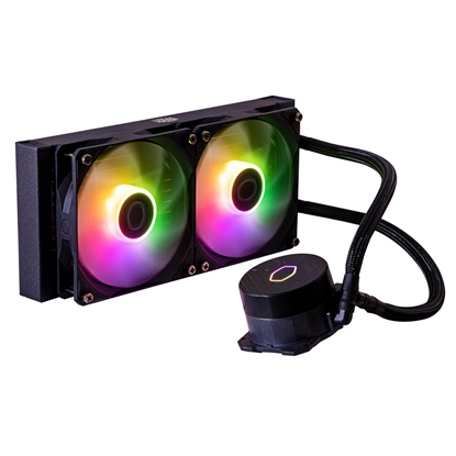 Picture of Cooler Master MasterLiquid 240L Core ARGB Processor Liquid cooling kit 12 cm Black