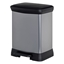 Attēls no Curver Deco Bins Deco 28 L Rectangular Plastic Black, Grey