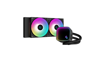 Attēls no DeepCool LS520 SE Processor All-in-one liquid cooler 12 cm Black