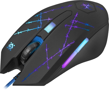 Picture of Defender Forced GM-020L mouse Gaming Ambidextrous USB Type-A Optical 3200 DPI