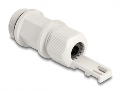 Attēls no Delock Cable Gland M28 with cable tie fastening grey