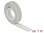 Attēls no Delock Hook-and-loop fasteners L 1 m x W 13 mm roll grey