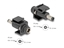 Attēls no Delock Keystone Module DC 5.5 x 2.1 mm female to DC 5.5 x 2.5 mm male black