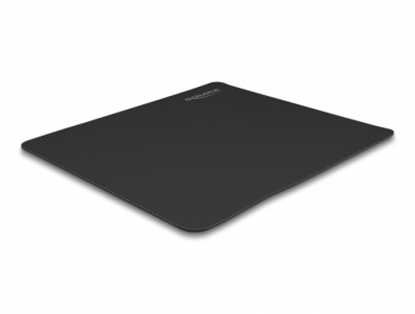 Attēls no Delock Mouse pad black 450 x 400 mm glass coating