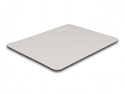 Attēls no Delock Mouse pad greige 220 x 180 mm glass coating