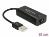 Picture of Delock USB 2.0 Type-A Adapter to 10/100 Mbps LAN