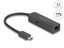 Attēls no Delock USB Type-C™ Adapter to 2.5 Gigabit LAN with Power Delivery 100 watt