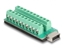 Attēls no Delock USB type-E Key A female to Terminal Block Adapter 20 pin