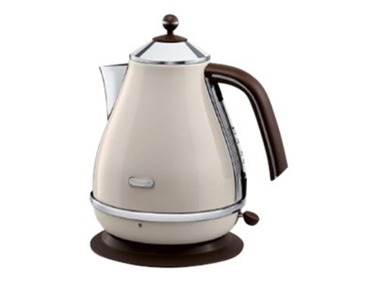 Picture of Delonghi | KBOV 2001.BG | Standard kettle | 2000 W | 1.7 L | Stainless steel | 360° rotational base | Beige