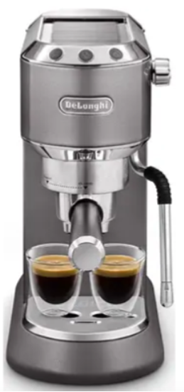 Изображение De'Longhi Dedica Arte EC885 GY Coffee Machine 1.1L