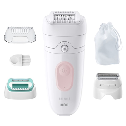 Attēls no Depilator Braun Braun Silk-épil 5 5-050 biało-różowy