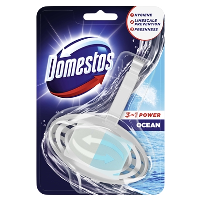 Изображение DOMESTOS OCEAN tualetes bloks trauciņā, 35g