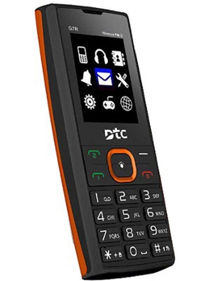 Изображение DTC G7(R) Lime Mobilais telefons FM radio GPRS / WAP Oranža