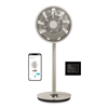 Picture of Duux | Fan with Battery Pack | Whisper Flex Smart | Stand Fan | Greige | Diameter 34 cm | Number of speeds 26 | Oscillation | Yes