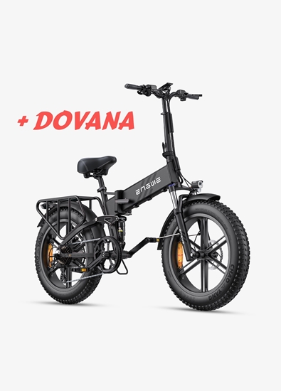 Изображение Dviratis 20 elektrinis sulankstomas Engwe Engine PRO 2 832Wh juodas